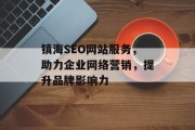 镇海SEO网站服务,助力企业网络营销,提升品牌影响力 镇海SEO网站服务,助力企业网络营销,提升品牌影响力