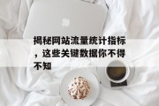 揭秘网站流量统计指标,这些关键数据你不得不知 揭秘网站流量统计指标,这些关键数据你不得不知