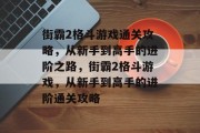 街霸2格斗游戏通关攻略，从新手到高手的进阶之路，街霸2格斗游戏，从新手到高手的进阶通关攻略