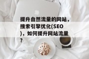 提升自然流量的网站,搜索引擎优化(SEO),如何提升网站流量? 提升自然流量的网站,搜索引擎优化(SEO),如何提升网站流量?