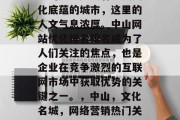 中山是一座具有历史文化底蕴的城市，这里的人文气息浓厚。中山网站优化排名排名成为了人们关注的焦点，也是企业在竞争激烈的互联网市场中获取优势的关键之一。，中山，文化名城，网络营销热门关键词