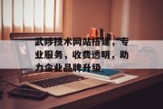 武陟技术网站搭建,专业服务,收费透明,助力企业品牌升级 武陟技术网站搭建,专业服务,收费透明,助力企业品牌升级