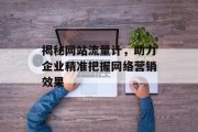 揭秘网站流量计,助力企业精准把握网络营销效果 揭秘网站流量计,助力企业精准把握网络营销效果