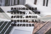 扬州SEO网站排名优化软件教程,入门到精通的路径,扬州SEO网站排名优化,从入门到精通的路径指南
