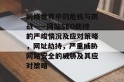 网络世界中的危机与挑战——网站SEO劫持的严峻情况及应对策略，网址劫持，严重威胁网站安全的威胁及其应对策略