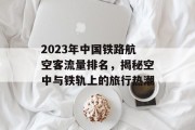 2023年中国铁路航空客流量排名,揭秘空中与铁轨上的旅行热潮 2023年中国铁路航空客流量排名,揭秘空中与铁轨上的旅行热潮
