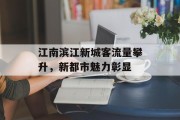江南滨江新城客流量攀升,新都市魅力彰显 江南滨江新城客流量攀升,新都市魅力彰显