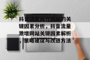抖音流量提升网站的关键因素分析，抖音流量激增网站关键因素解析，策略建议与改进方法