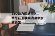 SEO助力网站排名，助您在互联网浪潮中脱颖而出