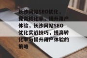 长沙网站SEO优化,提高转化率,提升用户体验,长沙网站SEO优化实战技巧,提高转化率与提升用户体验的策略