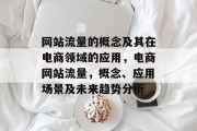 网站流量的概念及其在电商领域的应用，电商网站流量，概念、应用场景及未来趋势分析