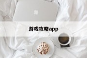 游戏攻略app