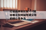 打造品牌新形象——揭秘展示型网站搭建公司的核心竞争力