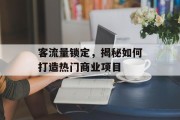 客流量锁定,揭秘如何打造热门商业项目 客流量锁定,揭秘如何打造热门商业项目