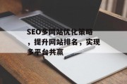 SEO多网站优化策略,提升网站排名,实现多平台共赢 SEO多网站优化策略,提升网站排名,实现多平台共赢