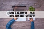 公交客流量计算,精准调控与智慧出行新篇章 公交客流量计算,精准调控与智慧出行新篇章