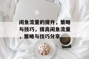 闲鱼流量的提升,策略与技巧,提高闲鱼流量,策略与技巧分享 闲鱼流量的提升,策略与技巧,提高闲鱼流量,策略与技巧分享