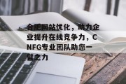合肥网站优化,助力企业提升在线竞争力,CNFG专业团队助您一臂之力 合肥网站优化,助力企业提升在线竞争力,CNFG专业团队助您一臂之力