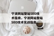 宁波网站整站SEO技术指南，宁波网站整站SEO技术实战指南