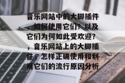 音乐网站中的大脚插件,如何使用它们?以及它们为何如此受欢迎?,音乐网站上的大脚插件,怎样正确使用和利用它们的流行原因分析 音乐网站中的大脚插件,如何使用它们?以及它们为何如此受欢迎?,音乐网站上的大脚插件,怎样正确使用和利用它们的流行原因分析