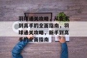 羽球通关攻略，从新手到高手的全面指南，羽球通关攻略，新手到高手的全面指南