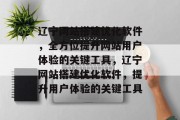 辽宁网站搭建优化软件，全方位提升网站用户体验的关键工具，辽宁网站搭建优化软件，提升用户体验的关键工具