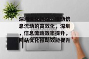 深圳优化网站,推动信息流动的高效化,深圳,信息流动效率提升,网站优化推动效能提升 深圳优化网站,推动信息流动的高效化,深圳,信息流动效率提升,网站优化推动效能提升