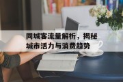 同城客流量解析,揭秘城市活力与消费趋势 同城客流量解析,揭秘城市活力与消费趋势