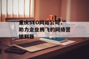 重庆SEO网站公司,助力企业腾飞的网络营销利器 重庆SEO网站公司,助力企业腾飞的网络营销利器