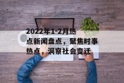2022年1-2月热点新闻盘点,聚焦时事热点,洞察社会变迁 2022年1-2月热点新闻盘点,聚焦时事热点,洞察社会变迁