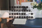 公主连接游戏攻略,一个玩家的游戏新体验,公主结婚大冒险,一款带你走进童话世界的新游