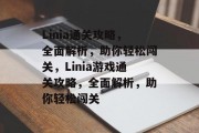 Linia通关攻略，全面解析，助你轻松闯关，Linia游戏通关攻略，全面解析，助你轻松闯关