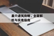 巢穴通关攻略，全面解析与实用指南