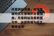 月度网站流量，关键数据和优化策略的全面指南，月度网站流量数据分析，关键数据与优化策略指南