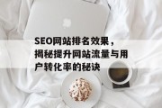 SEO网站排名效果,揭秘提升网站流量与用户转化率的秘诀 SEO网站排名效果,揭秘提升网站流量与用户转化率的秘诀