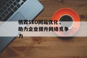 栖霞SEO网站优化,助力企业提升网络竞争力 栖霞SEO网站优化,助力企业提升网络竞争力
