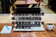 响应式网站搭建案例,构建最佳用户体验的策略,10款响应式网站搭建案例分析,优化用户体验最大化