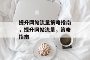 提升网站流量策略指南，提升网站流量，策略指南