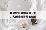 黄岛梦乐城客流量分析,人潮涌动背后的秘密 黄岛梦乐城客流量分析,人潮涌动背后的秘密
