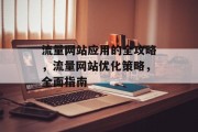 流量网站应用的全攻略，流量网站优化策略，全面指南