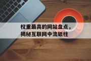 权重最高的网站盘点，揭秘互联网中流砥柱