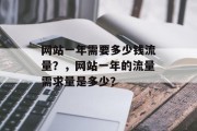 网站一年需要多少钱流量?,网站一年的流量需求量是多少? 网站一年需要多少钱流量?,网站一年的流量需求量是多少?