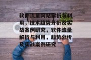 软件流量网站解析与利用，技术趋势分析及实战案例研究，软件流量解析与利用，趋势分析及实战案例研究