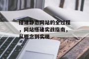 搭建静态网站的全过程,网站搭建实战指南,从概念到实现 搭建静态网站的全过程,网站搭建实战指南,从概念到实现