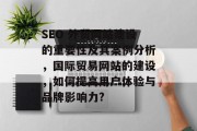 SEO 外贸网站建设的重要性及其案例分析,国际贸易网站的建设,如何提高用户体验与品牌影响力? SEO 外贸网站建设的重要性及其案例分析,国际贸易网站的建设,如何提高用户体验与品牌影响力?