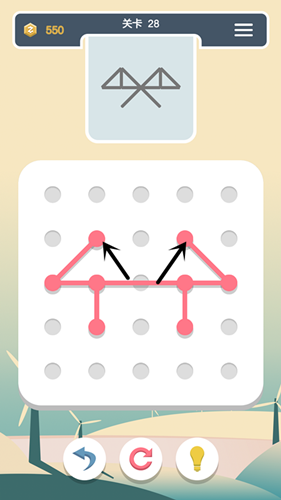 点线交织游戏攻略(第二关通关图文攻略) 点线交织游戏攻略(第二关通关图文攻略)