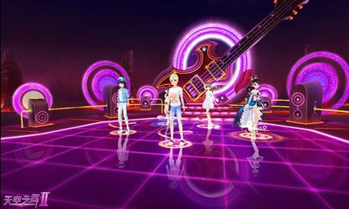 网页跳舞类游戏(网页游戏几个动画美女跳舞)