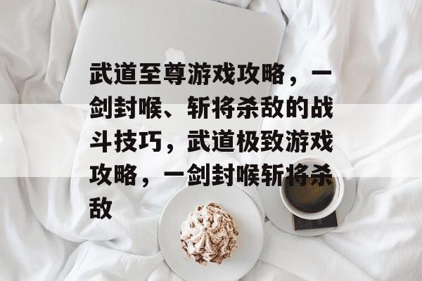 武道至尊游戏攻略，一剑封喉、斩将杀敌的战斗技巧，武道极致游戏攻略，一剑封喉斩将杀敌