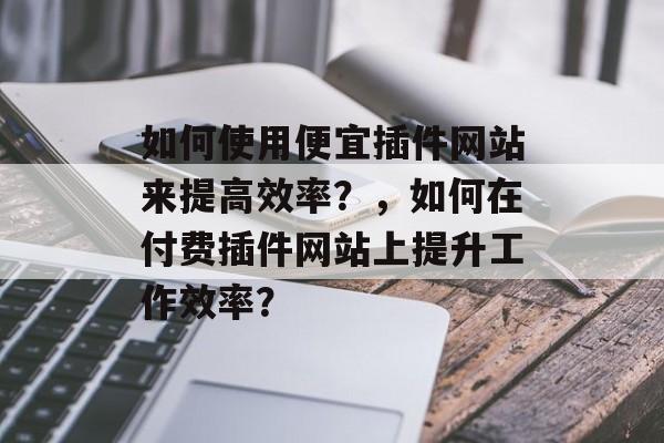 如何使用便宜插件网站来提高效率?,如何在付费插件网站上提升工作效率? 如何使用便宜插件网站来提高效率?,如何在付费插件网站上提升工作效率?