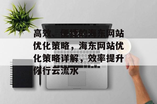 高效、便捷的海东网站优化策略，海东网站优化策略详解，效率提升你行云流水